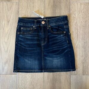 American Eagle Denim Mini Skirt